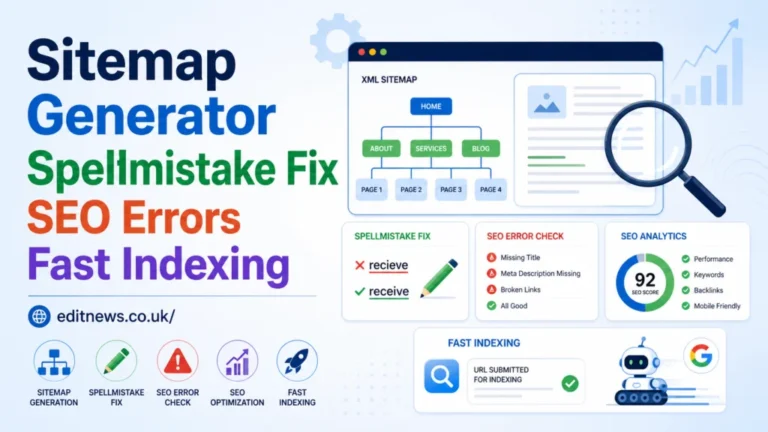 sitemap generator spellmistake