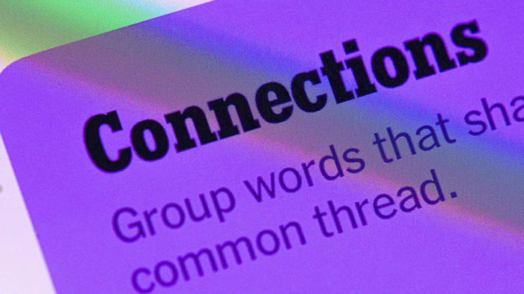 connections hint