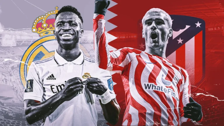 real madrid vs atlético madrid lineups