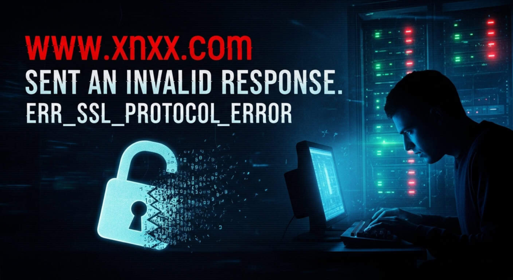 www.xnxx.com sent an invalid response. ERR_SSL_PROTOCOL_ERROR